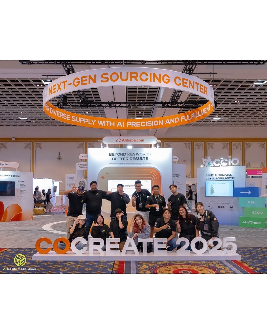 Alibaba Group CoCreate 2025 exhibit by AMG