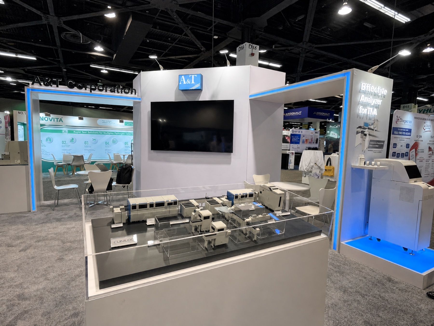 A&T Corporation Anaheim Convention Center 2026 exhibit by AMG