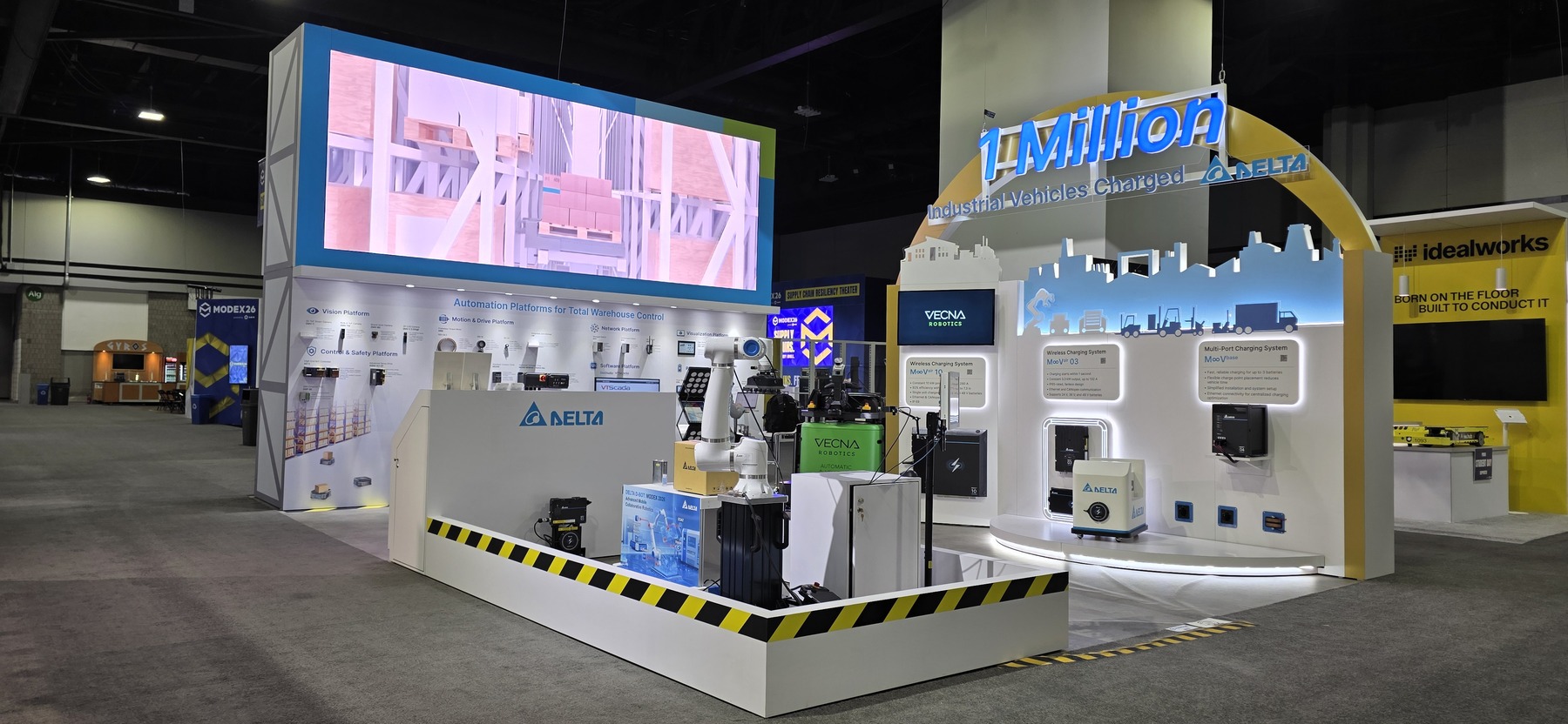 Delta Electronics MODEX 2026 exhibit by AMG
