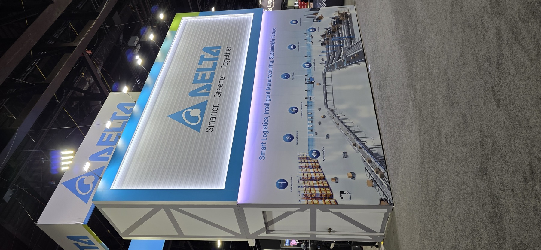Delta Electronics exhibit 13 by AMG