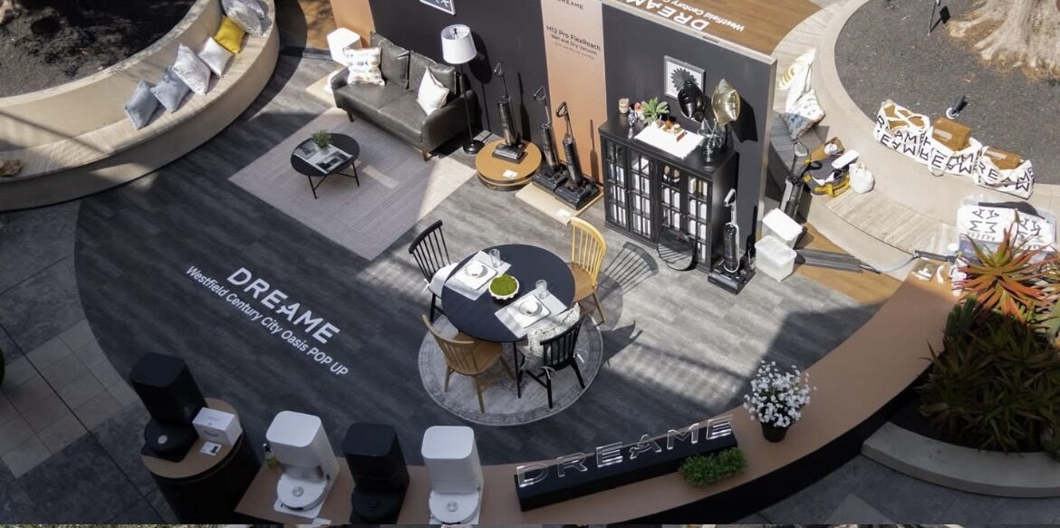 Dreame Technology trade show exhibit by AMG