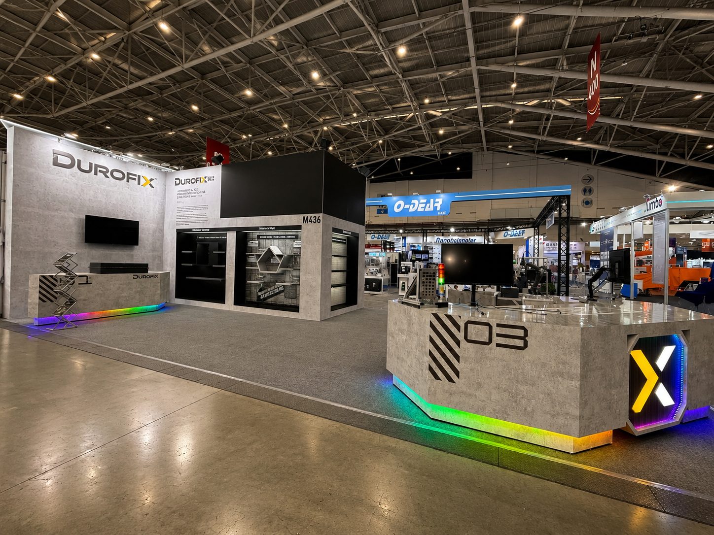 Durofix 2026 Automation Taipei exhibit by AMG