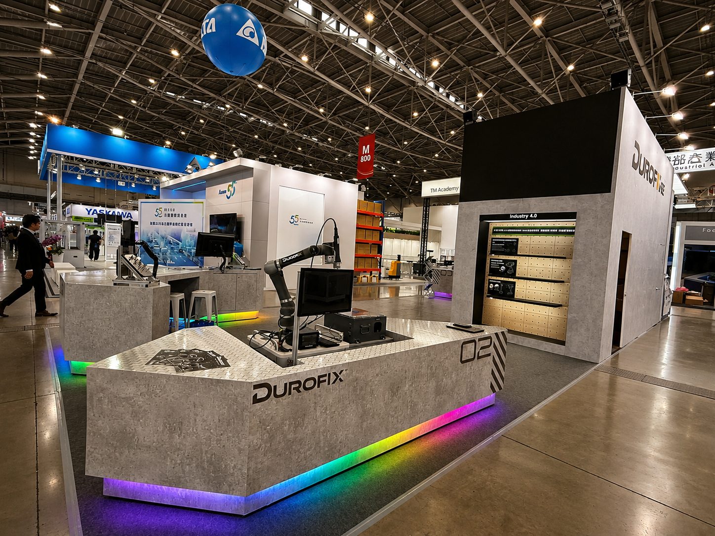 A Custom Exhibit Built to Show Product