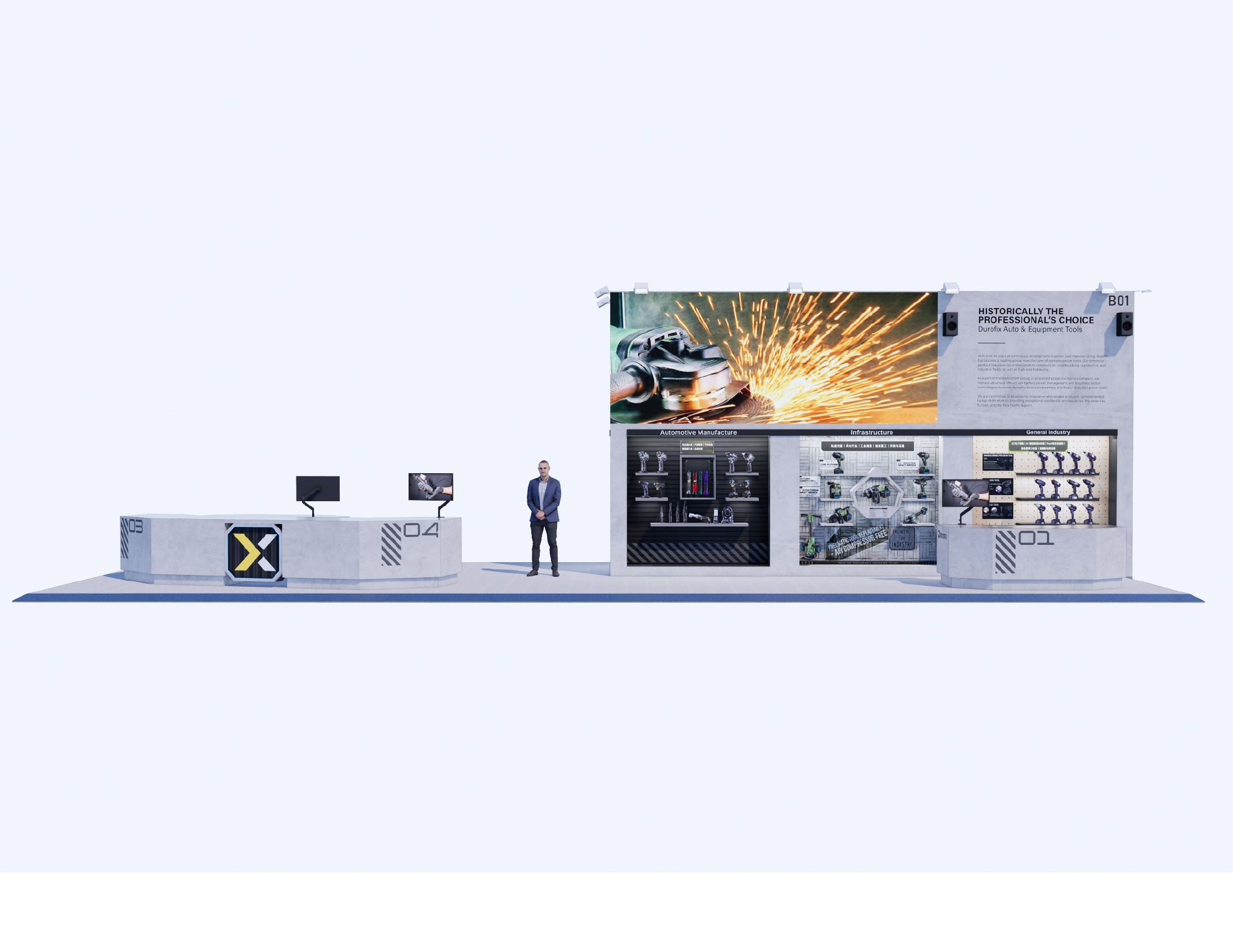 Durofix Shanghai International Assembly 2026 exhibit by AMG