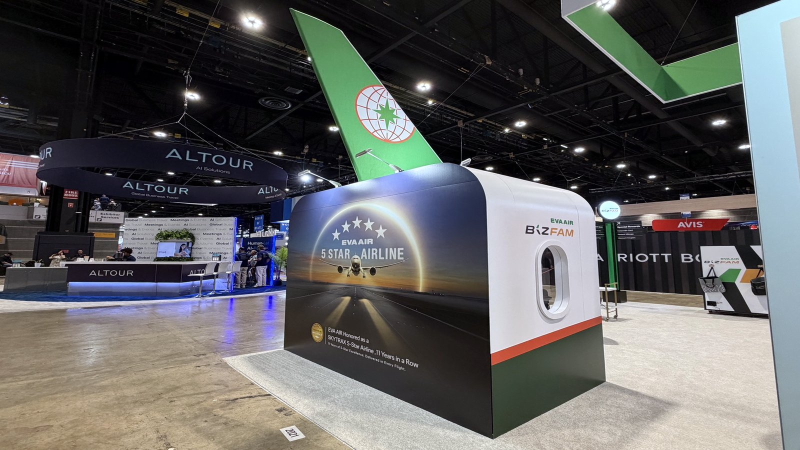 EVA Airways Corporation GBTA 2026 exhibit by AMG