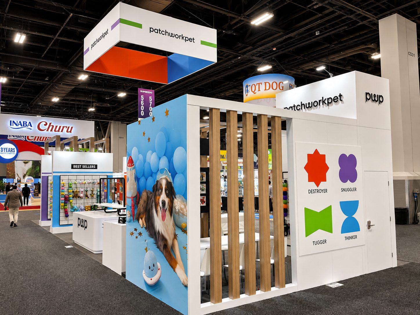 Built for the SuperZoo Floor