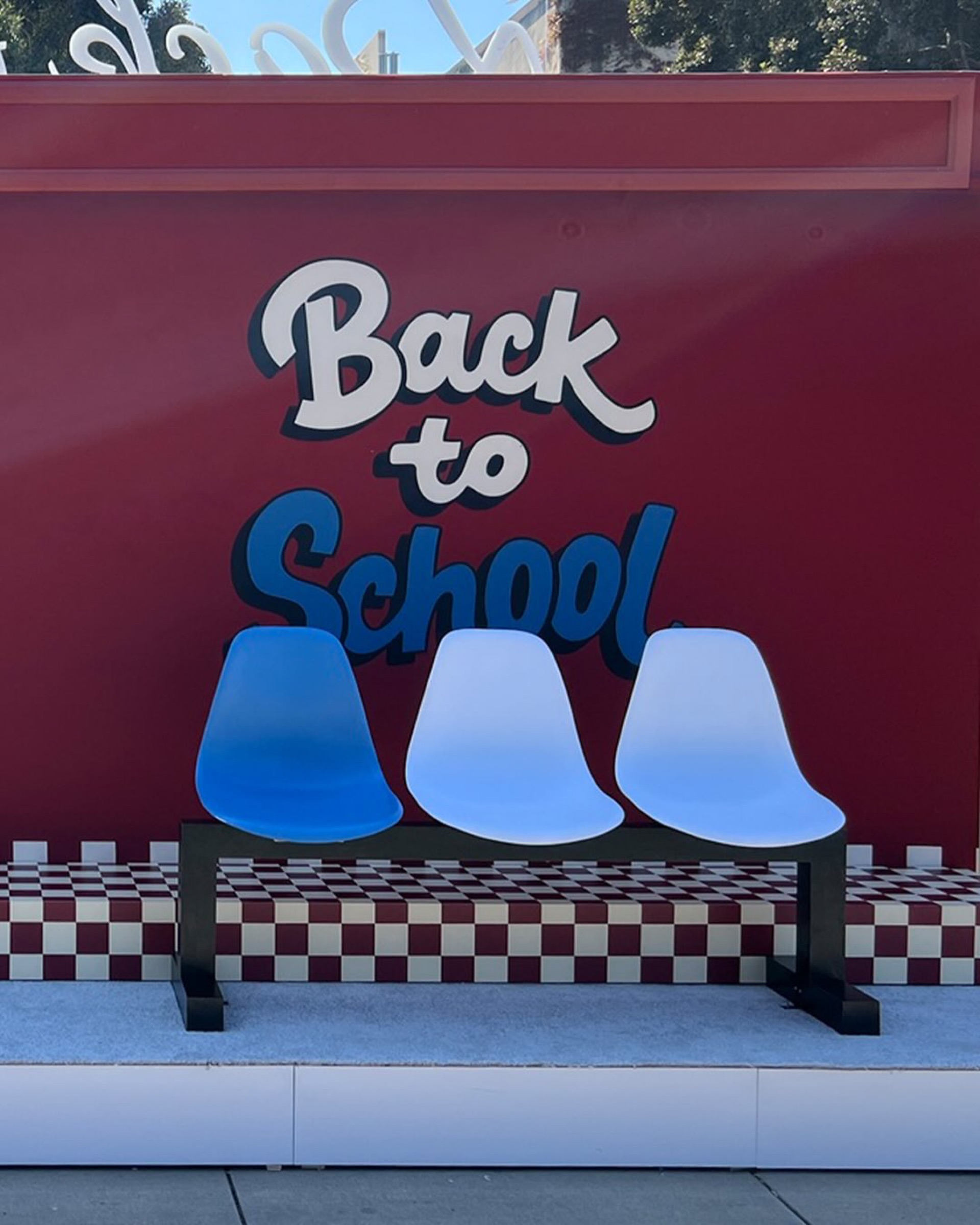TikTok Back-to-School Pop-Up exhibit by AMG