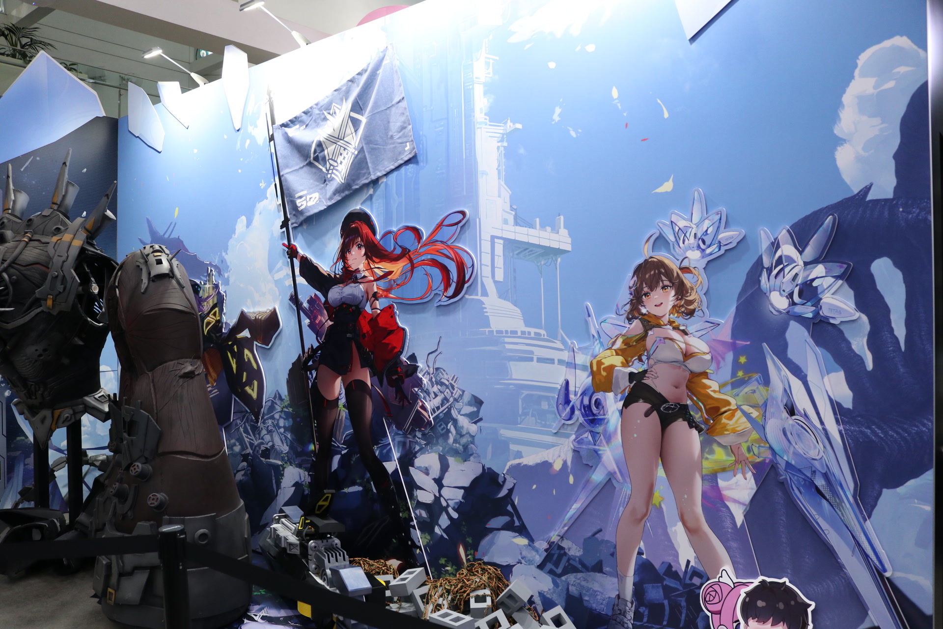 NIKKE Anime Expo exhibit by AMG