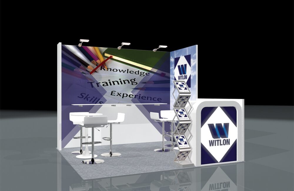 10×10 rental booth